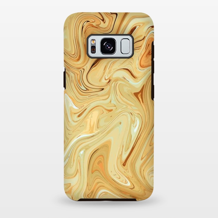 Galaxy S8 plus StrongFit Different Abstract, Liquid Pattern, Marble Effect by Creativeaxle