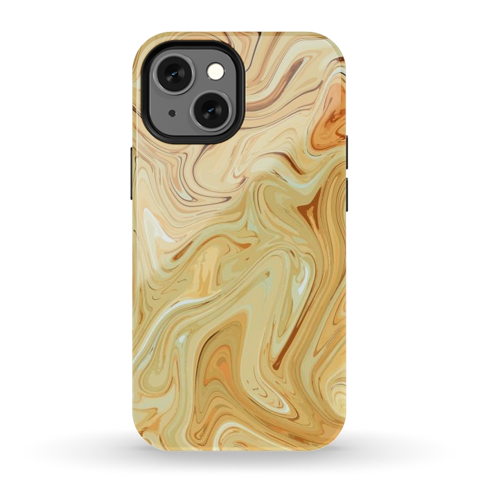 iPhone 13 mini StrongFit Different Abstract, Liquid Pattern, Marble Effect by Creativeaxle