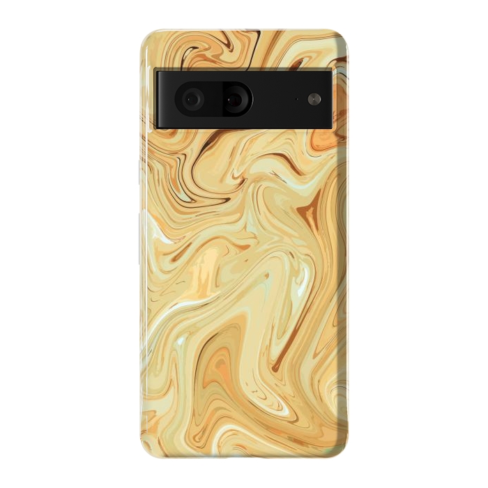 Pixel 7 StrongFit Different Abstract, Liquid Pattern, Marble Effect by Creativeaxle