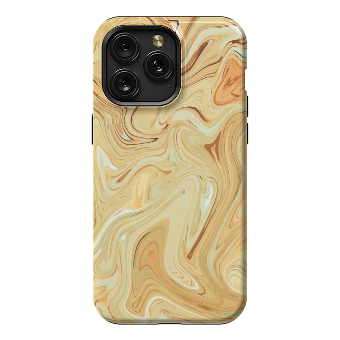 iPhone 15 Pro Max StrongFit Different Abstract, Liquid Pattern, Marble Effect by Creativeaxle