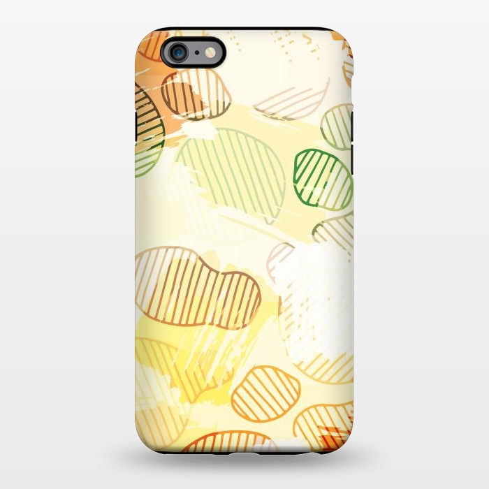 iPhone 6/6s plus StrongFit Abstract Footprints, minimal Colorful Pattern by Creativeaxle