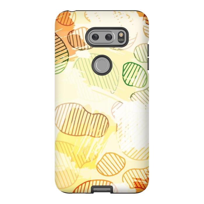 V30 StrongFit Abstract Footprints, minimal Colorful Pattern by Creativeaxle