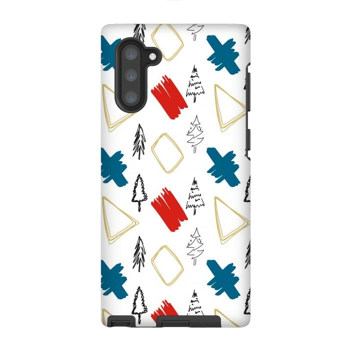 Galaxy Note 10 StrongFit Contemporary Illustration Pattern by Creativeaxle