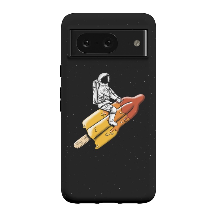 Pixel 8 StrongFit Astronaut Melted Rocket by Coffee Man