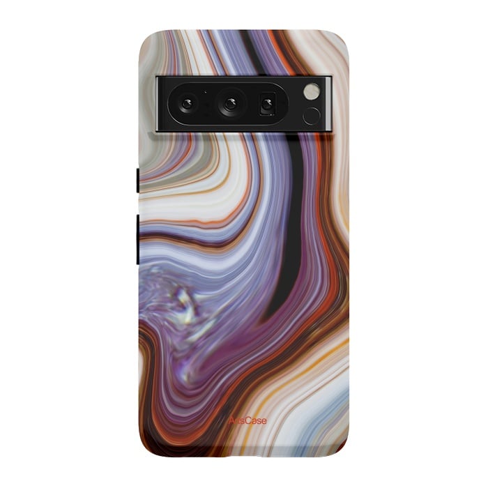 Pixel 8 Pro StrongFit Brown Marble Pattern by ArtsCase