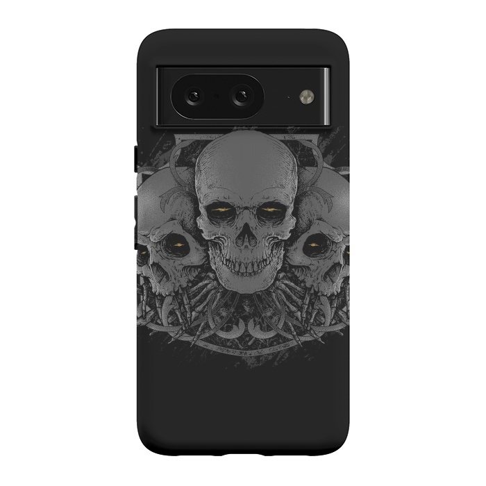 Pixel 8 StrongFit 3 Skull by Afif Quilimo