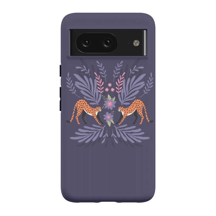 Pixel 8 StrongFit Cheetahs pair purple by Jelena Obradovic