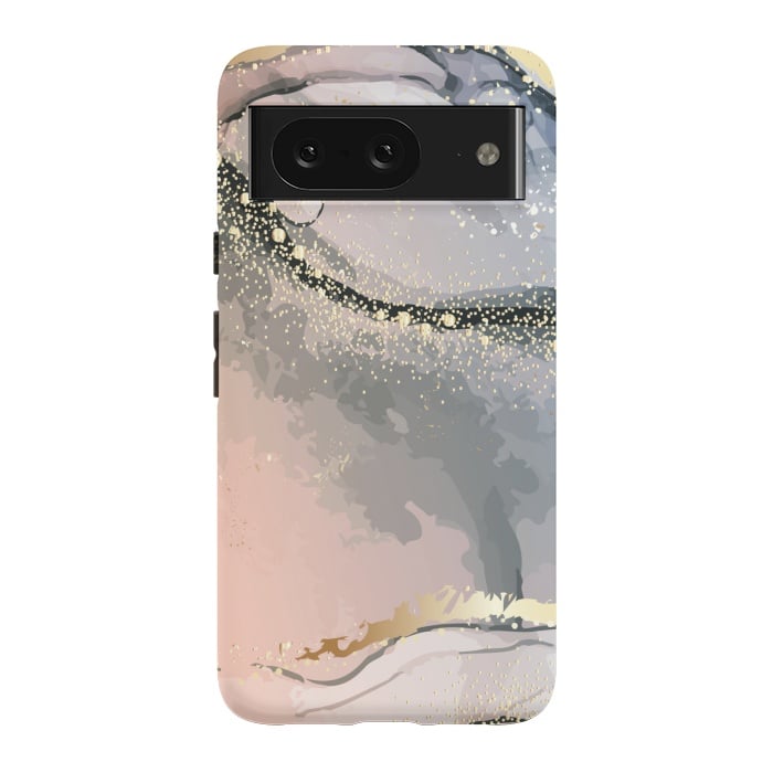 Pixel 8 StrongFit Abstract Water Marble by ArtsCase
