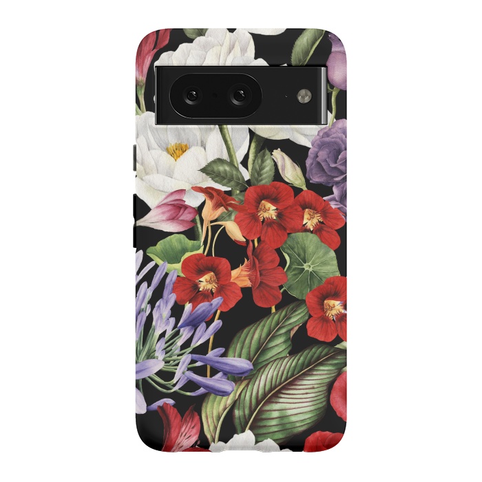 Pixel 8 StrongFit Design Floral Pattern II by ArtsCase