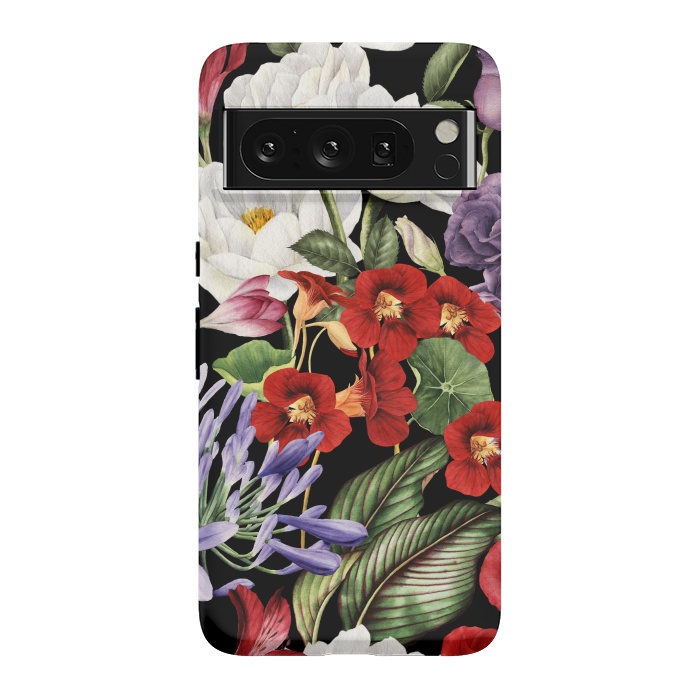 Pixel 8 Pro StrongFit Design Floral Pattern II by ArtsCase