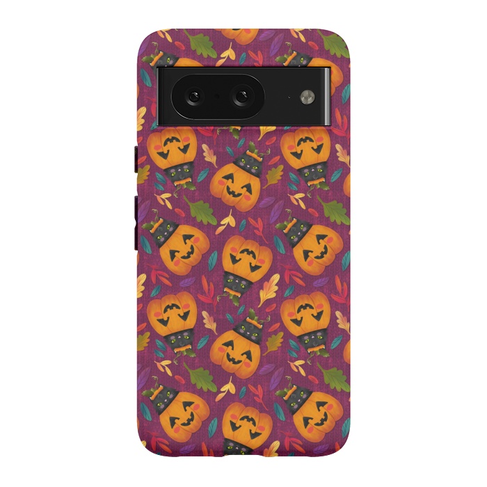 Pixel 8 StrongFit Pumpkin Kitty by Noonday Design