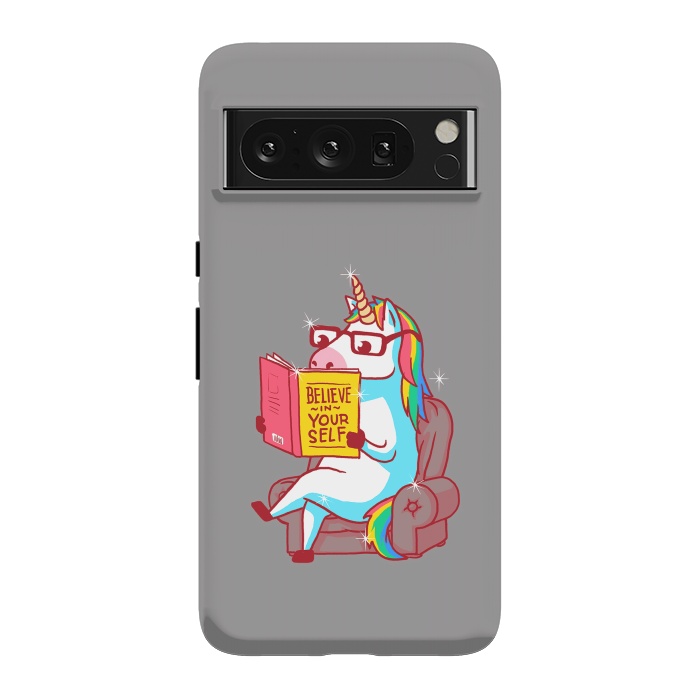 Pixel 8 Pro StrongFit Unicorn Believe Yourself Self Affirmation Book by Vó Maria