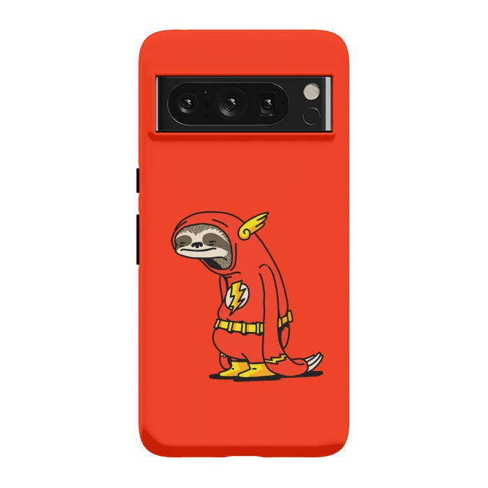 Pixel 8 Pro StrongFit The Neutral Sloth Lazy Super Hero by Vó Maria