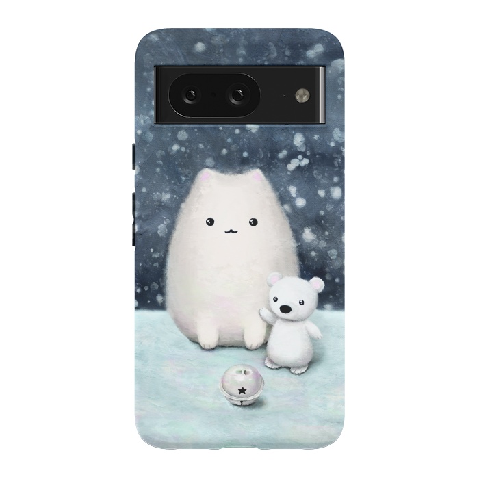 Pixel 8 StrongFit Winter cat by Laura Nagel