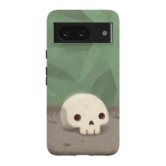Pixel 8 StrongFit Jungle skull by Laura Nagel