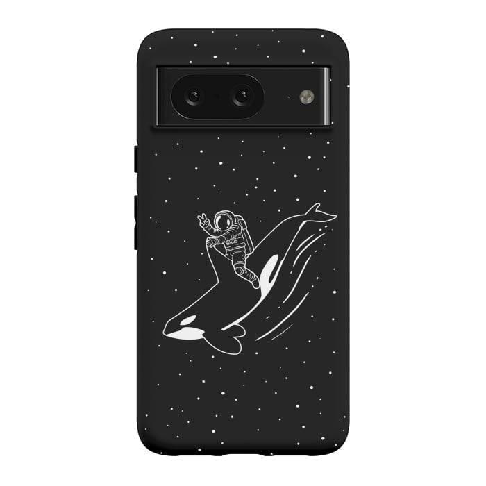 Pixel 8 StrongFit Killer Whale Astronaut by Alberto