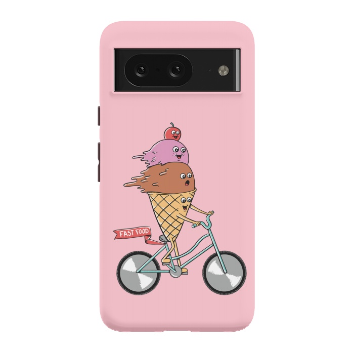 Pixel 8 StrongFit Ice cream fast food rose by Coffee Man