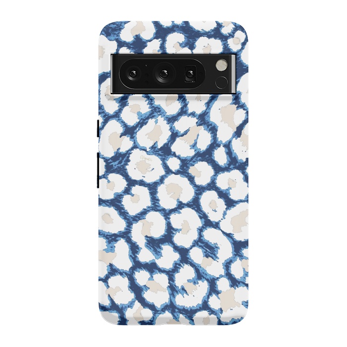 Pixel 8 Pro StrongFit Blue-Cream Cozy Surface by ''CVogiatzi.