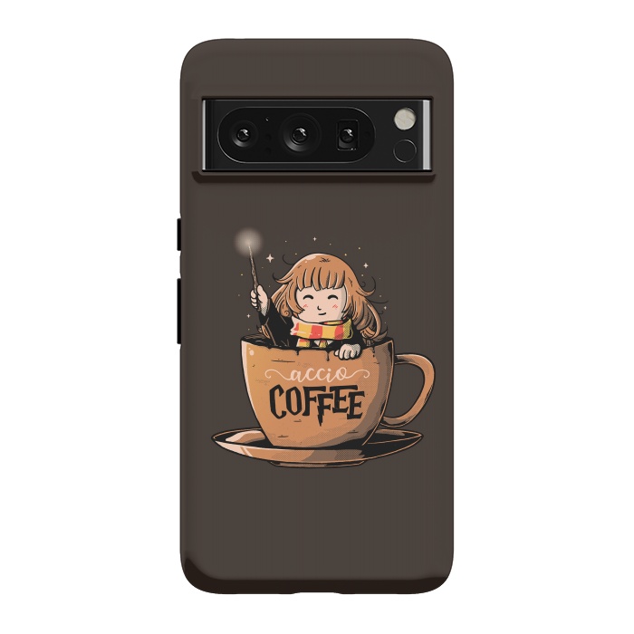 Pixel 8 Pro StrongFit Accio Coffee by eduely