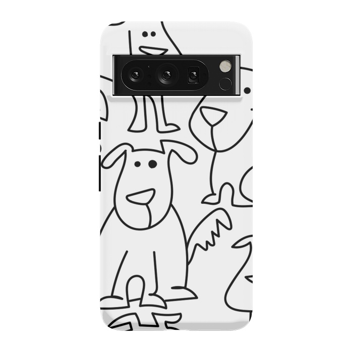 Pixel 8 Pro StrongFit doodle dogs by haroulita