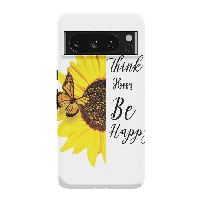 Pixel 8 Pro StrongFit sunflower butterfly by haroulita