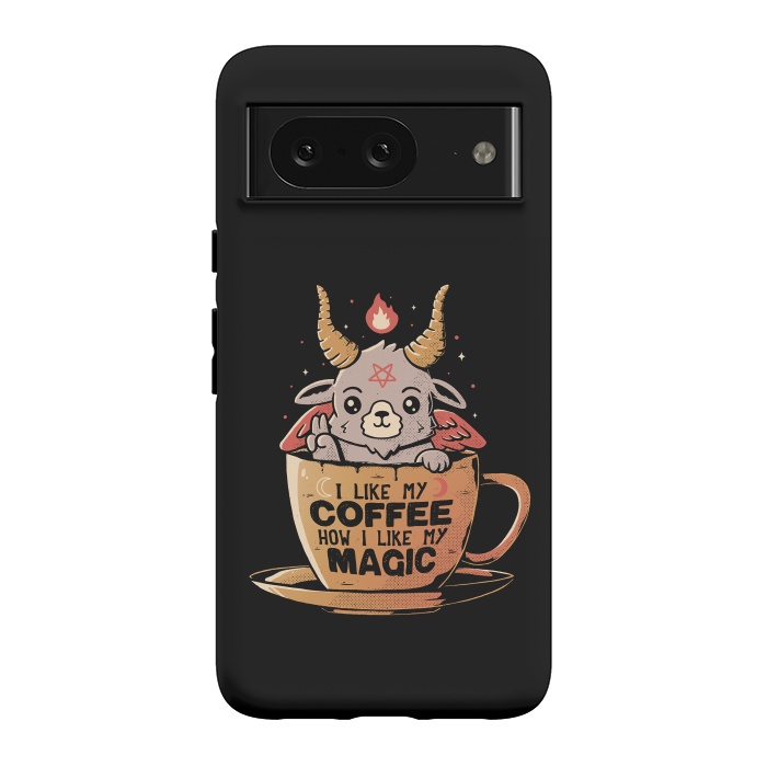 Pixel 8 StrongFit Black Coffee by eduely