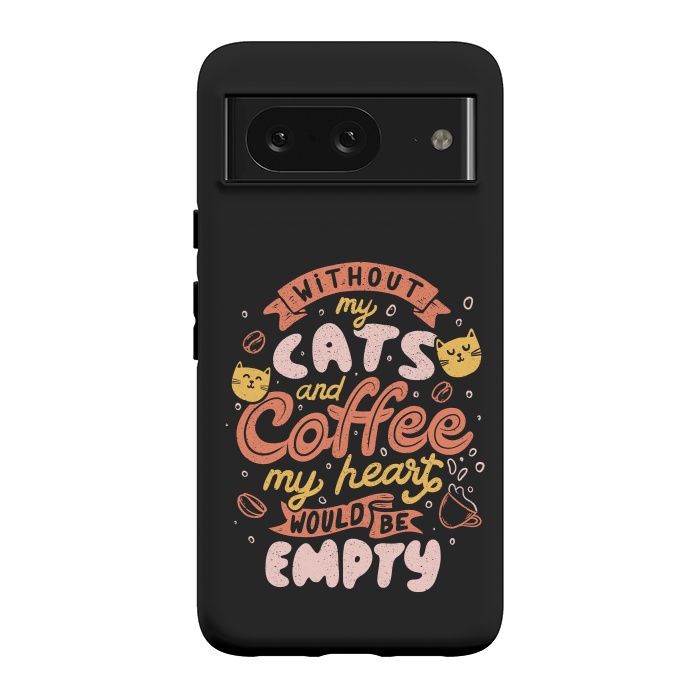 Pixel 8 StrongFit Cats and Coffee  by eduely