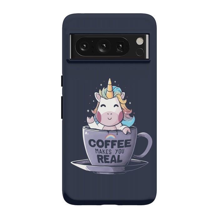 Pixel 8 Pro StrongFit Coffee Makes You Real by eduely