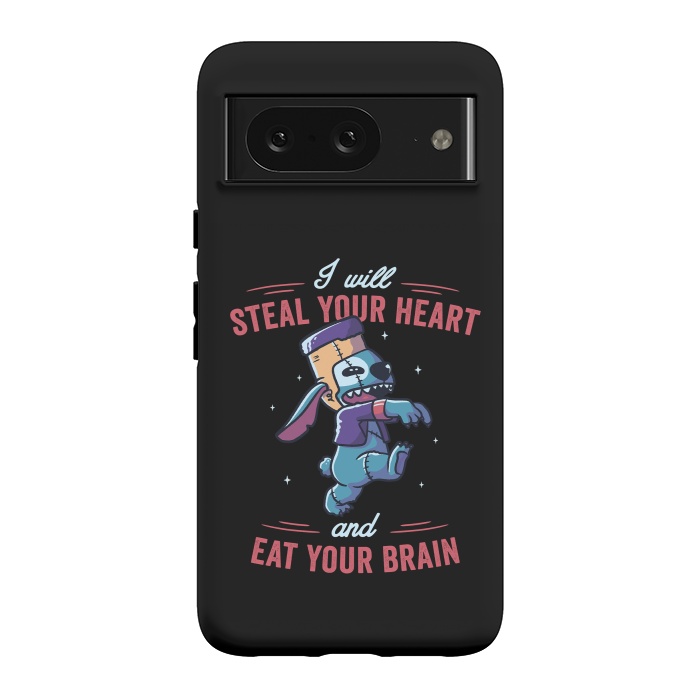 Pixel 8 StrongFit I Will Steal Your Heart And Eat Your Brain by eduely