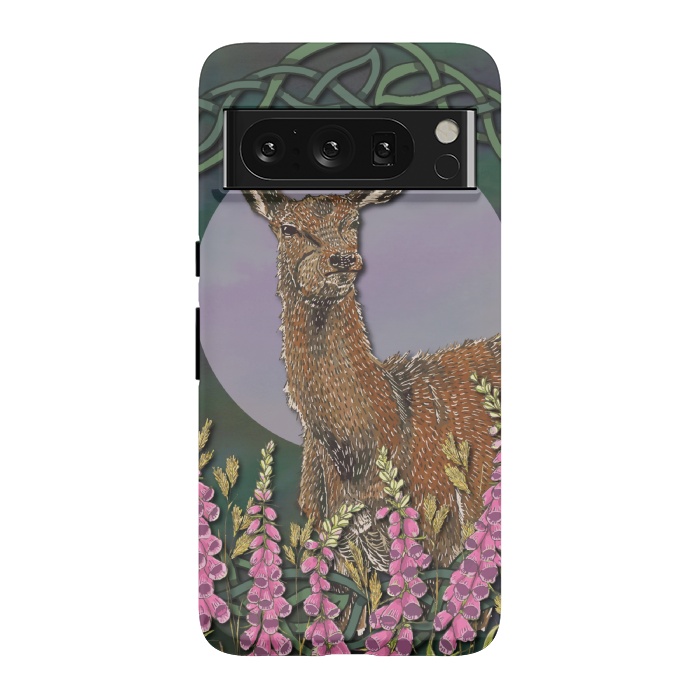 Pixel 8 Pro StrongFit Woodland Deer Doe by Lotti Brown