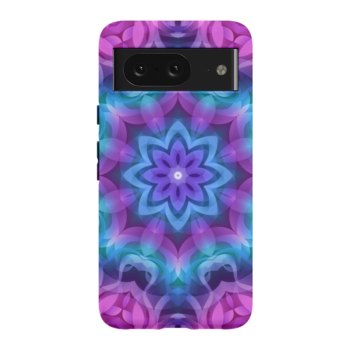 Pixel 8 StrongFit Floral Abstract G269 by Medusa GraphicArt