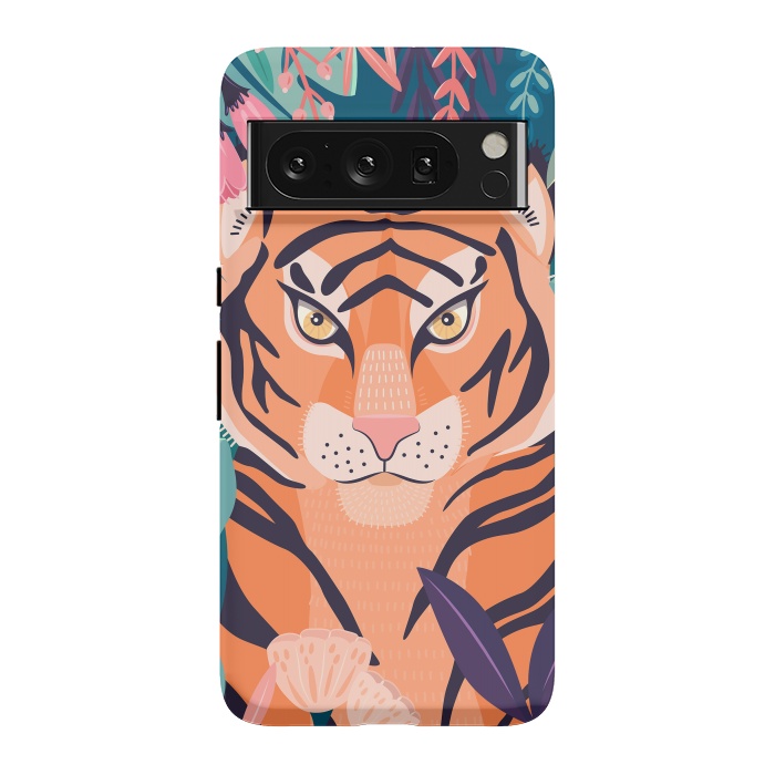 Pixel 8 Pro StrongFit Tiger in nature by Jelena Obradovic