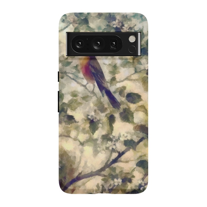 Pixel 8 Pro StrongFit Watercolored Nature by Texnotropio