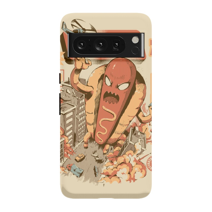 Pixel 8 Pro StrongFit Great Hot Dog by Ilustrata