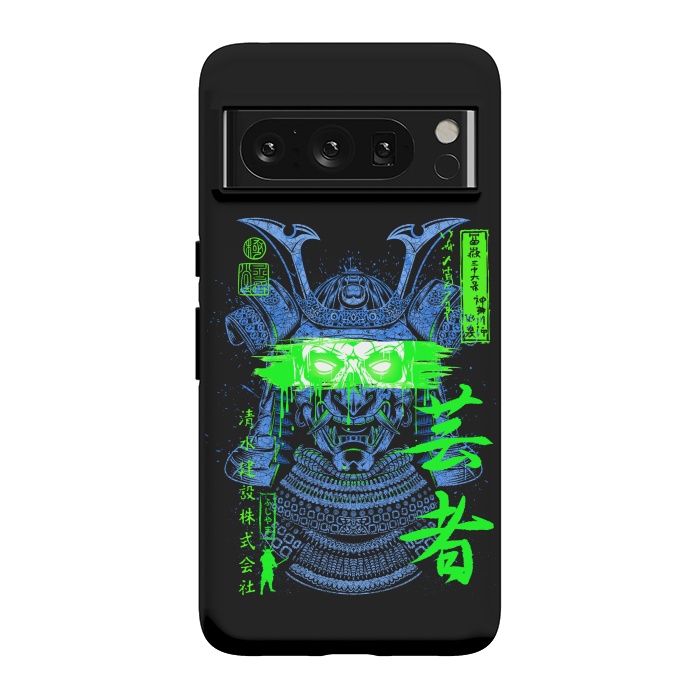 Pixel 8 Pro StrongFit Samurai green  by Alberto