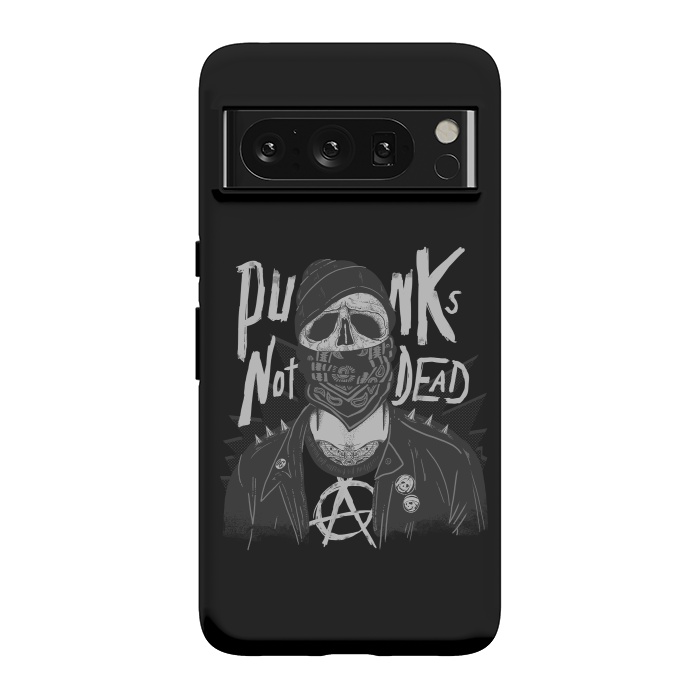 Pixel 8 Pro StrongFit Punk Skull by eduely