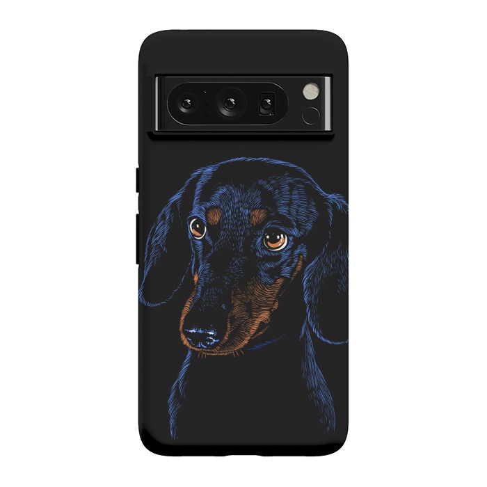 Pixel 8 Pro StrongFit Dachshund puppies dog by Alberto