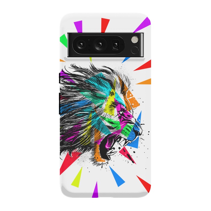 Pixel 8 Pro StrongFit Sketch lion triangle by Alberto