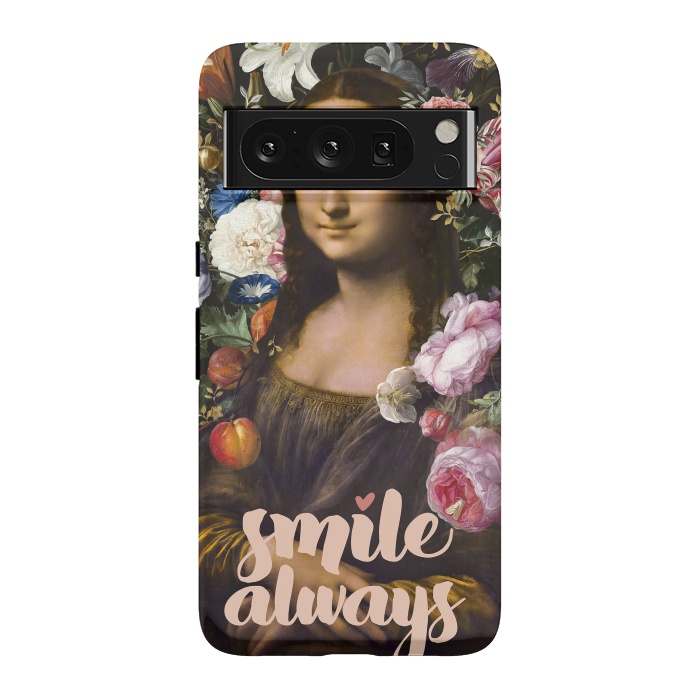 Pixel 8 Pro StrongFit Smile Always, Mona Lisa by amini54