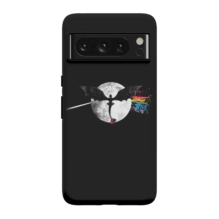Pixel 8 Pro StrongFit Dragon Side of the Moon Cute Funny Gift by eduely