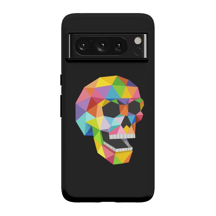 Pixel 8 Pro StrongFit Skull Polygons by Coffee Man