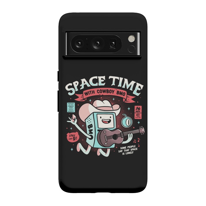 Pixel 8 Pro StrongFit Space Time Cool Robot Cowboy Gift by eduely