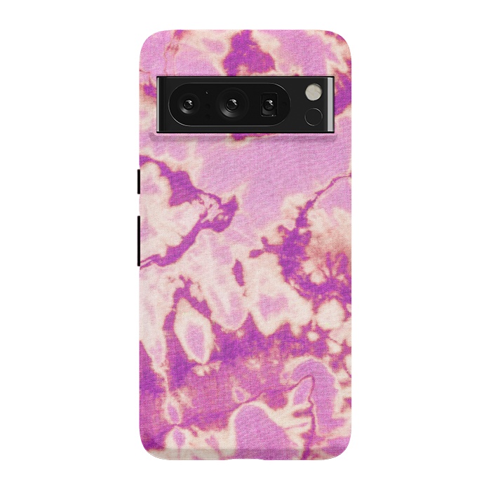 Pixel 8 Pro StrongFit Pink Ethnic Tie Dye by Uma Prabhakar Gokhale