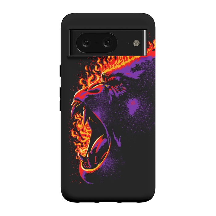 Pixel 8 StrongFit Gorilla on fire by Alberto