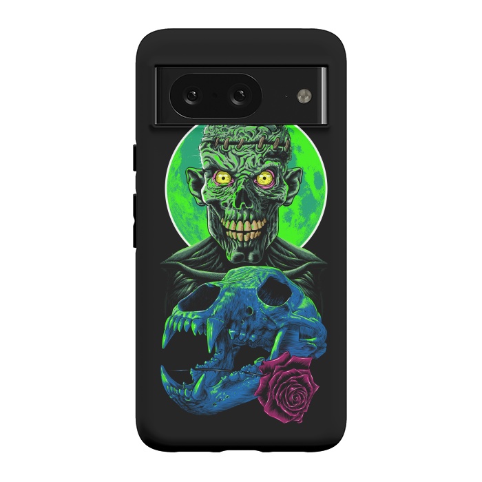 Pixel 8 StrongFit Skull and flower zombie by Alberto