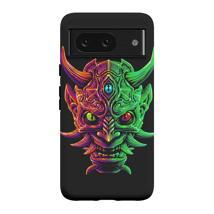 Pixel 8 StrongFit Demon with 3 Japanese eyes by Alberto