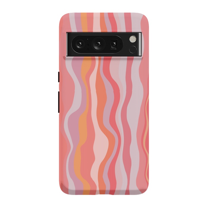 Pixel 8 Pro StrongFit Melted Marrakesh Stripes by Nic Squirrell