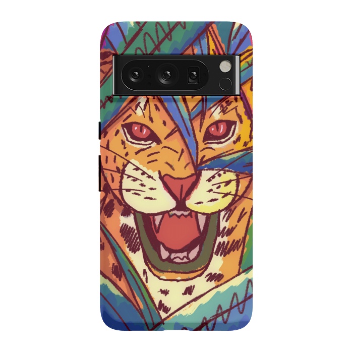 Pixel 8 Pro StrongFit The jungle cat by Steve Wade (Swade)
