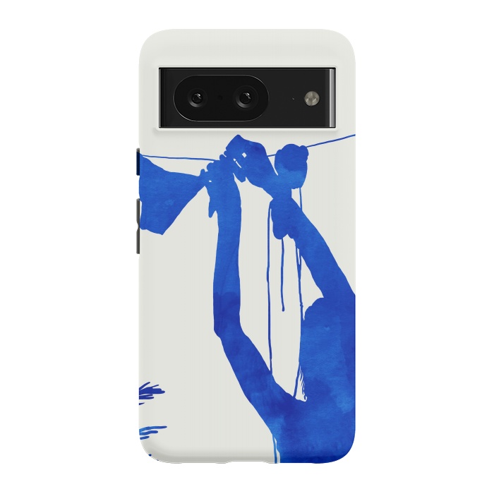 Pixel 8 StrongFit Blue Nude Vacay Matisse by Uma Prabhakar Gokhale