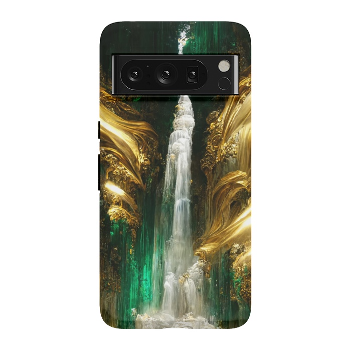 Pixel 8 Pro StrongFit sparkle waterfall by haroulita